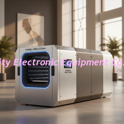 Hotel X Ray Baggage Scanner with Tunnel Dimensions 1020 Mm 1313 Mm and Penetration 30mm Steel Ensuring Baggage Inspection