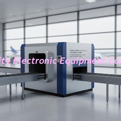 Operazione Power 220AVC 10 50Hz 3Hz scanner a raggi X per bagagli con dimensioni di tunnel 1020 mm 1313 mm Ideale per la sicurezza aeroportuale