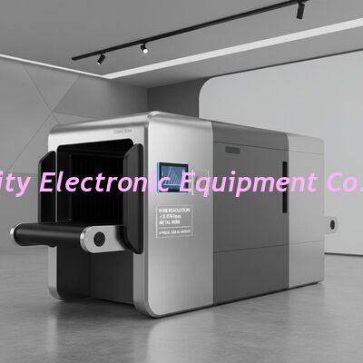 Scanner per bagagli a raggi X 220AVC 50Hz con risoluzione del filo inferiore a 0,0787 mm di filo metallico e peso approssimativo di 120 kg per lo screening
