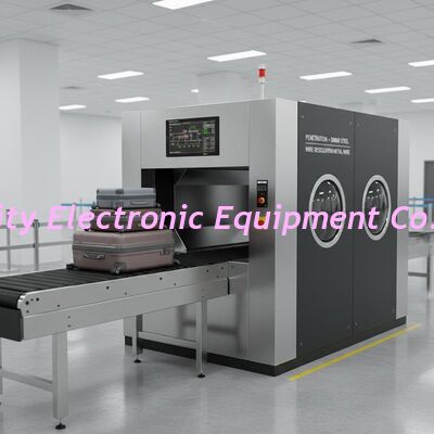 Penetrazione superiore a 30 mm Scanner per bagagli a raggi X in acciaio che garantisce una risoluzione del filo inferiore a 0,0787 mm filo metallico nella sicurezza delle frontiere