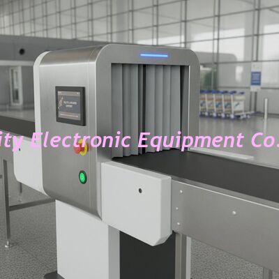 Scanner per bagagli a raggi X con supporto multilingue che forniscono potenza operativa 220AVC 10 50Hz 3Hz per la sicurezza aeroportuale e ferroviaria